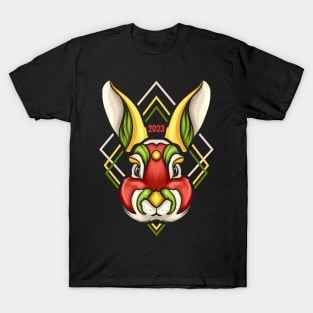 Rabbit As Chinese Dragon For 2023 Chinese New Year T-Shirt